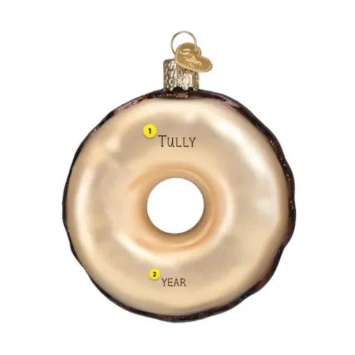 Sale Old World Christmas Chocolate Sprinkles Donut Ornament -