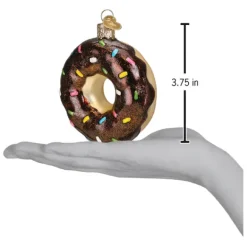 Sale Old World Christmas Chocolate Sprinkles Donut Ornament -