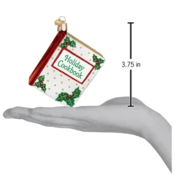 Cheap Christmas Cookbook Ornament - Household