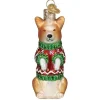 Best Old World Christmas Christmas Corgi Ornament -