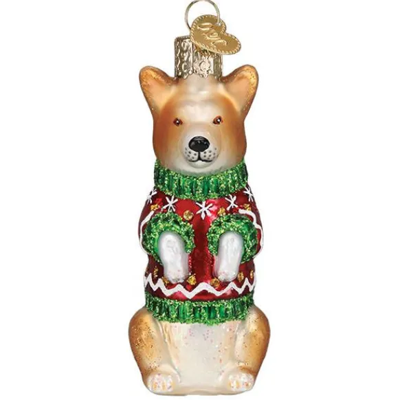 Best Old World Christmas Christmas Corgi Ornament -