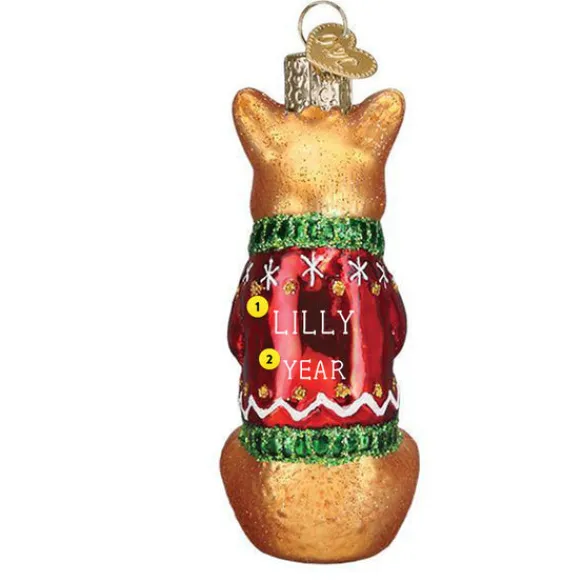 Best Old World Christmas Christmas Corgi Ornament -