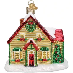 Shop Christmas Cottage Ornament - Home & Housewarming