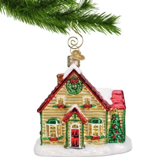 Shop Christmas Cottage Ornament - Home & Housewarming
