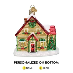 Shop Christmas Cottage Ornament - Home & Housewarming