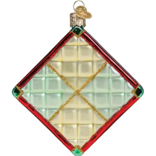 New Old World Christmas Christmas Quilt Ornament -