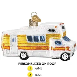Store Old World Christmas Classic Motorhome Ornament -
