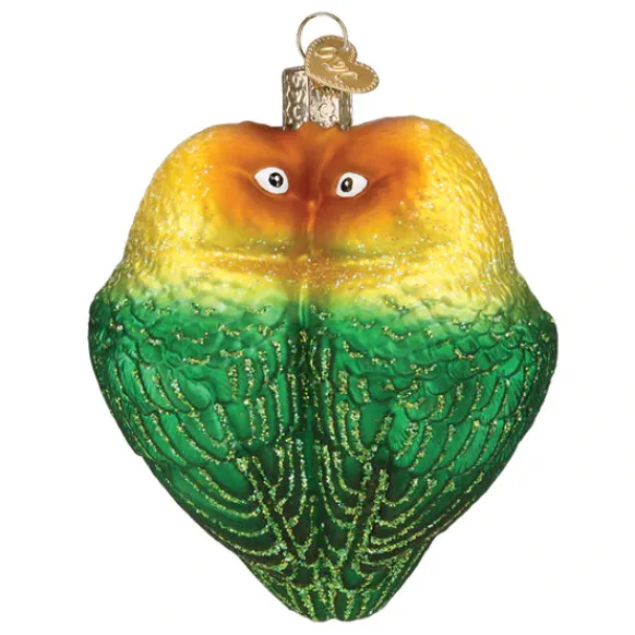 Hot Colorful Lovebirds Ornament - Couples