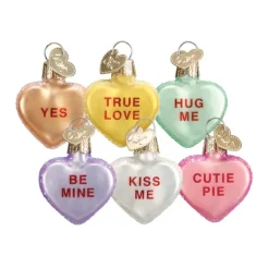 Sale Old World Christmas Conversation Heart Ornament -