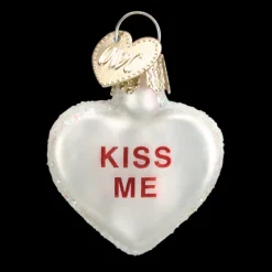 Sale Old World Christmas Conversation Heart Ornament -