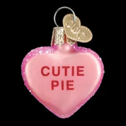 Sale Old World Christmas Conversation Heart Ornament -