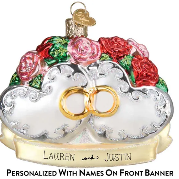 Cheap Couples First Christmas Ornament - Engaged, Wedding, & Anniversary