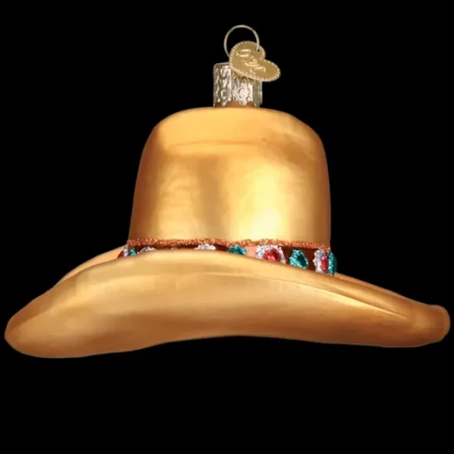 Store Cowboy Hat Ornament - Horse & Farm