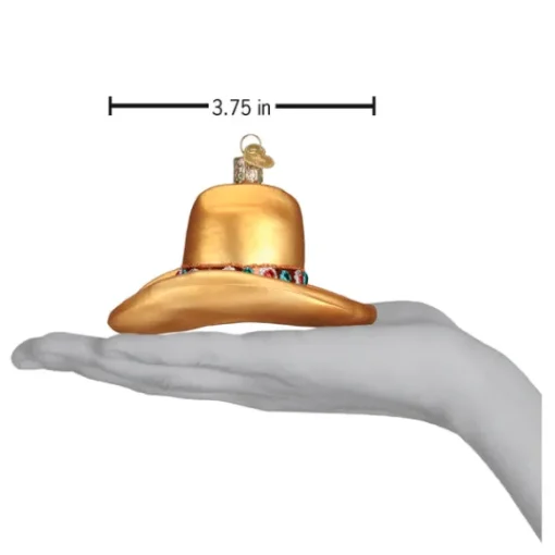 Store Cowboy Hat Ornament - Horse & Farm