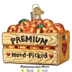 Sale Old World Christmas Crate Of Oranges Ornament -