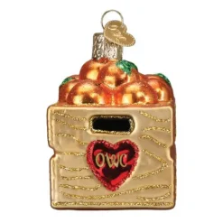 Sale Old World Christmas Crate Of Oranges Ornament -
