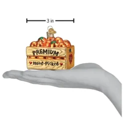 Sale Old World Christmas Crate Of Oranges Ornament -