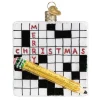 Hot Crossword Puzzle Ornament - Fun & Games