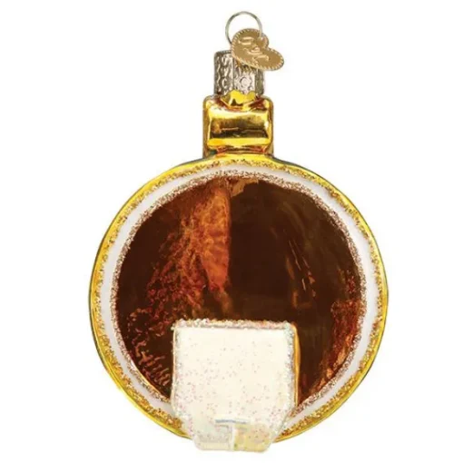 Outlet Old World Christmas Cup Of Tea Ornament -