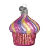 Fashion Old World Christmas Cupcake Ornament -