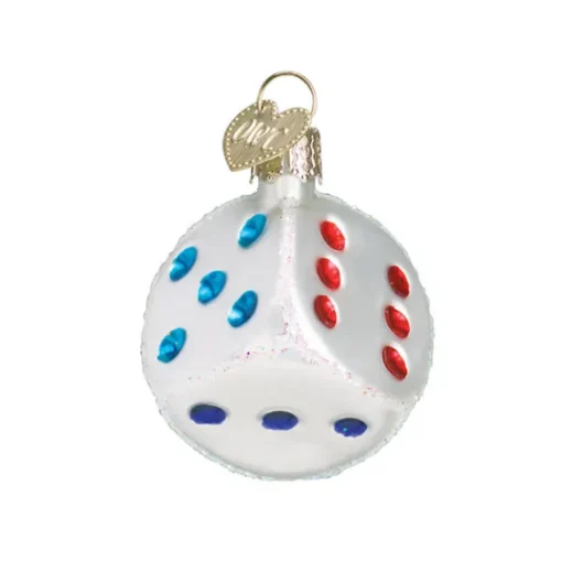 Clearance Dice Ornament - Fun & Games