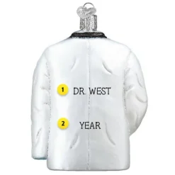 Cheap Old World Christmas Doctor's Coat Ornament -