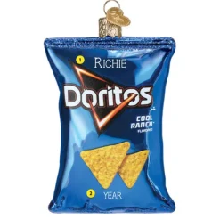 Outlet Old World Christmas Doritos Cool Ranch Chips Ornament -
