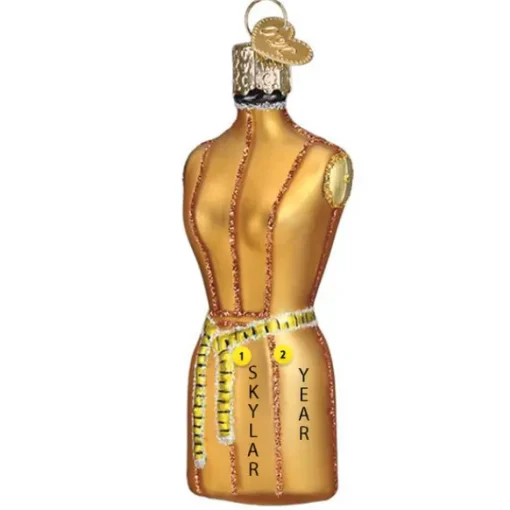 Online Dress Form Ornament - Hobbies & Activities