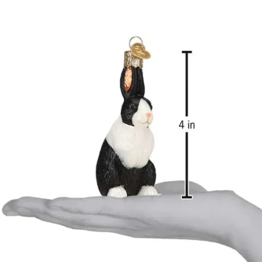 New Dutch Rabbit Ornament - Horse & Farm