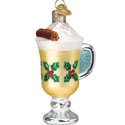 Hot Old World Christmas Eggnog Ornament -