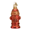 Clearance Old World Christmas Fire Hydrant Ornament -