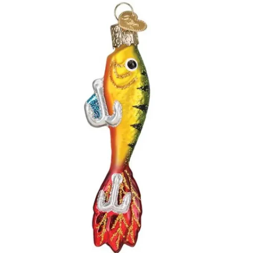 Clearance Fishing Lure Ornament - Fish & Reptile