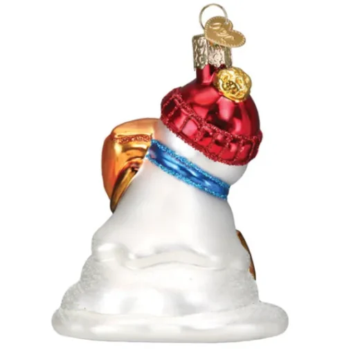 New Old World Christmas Flamin' Hot Cheetos Snowman Ornament -
