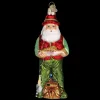 Flash Sale Old World Christmas Fly Fishing Santa Ornament -