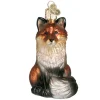 Clearance Fox Ornament - Animals