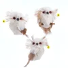 Sale Fuzzy Owl Ornament Garden, Birds & Insects