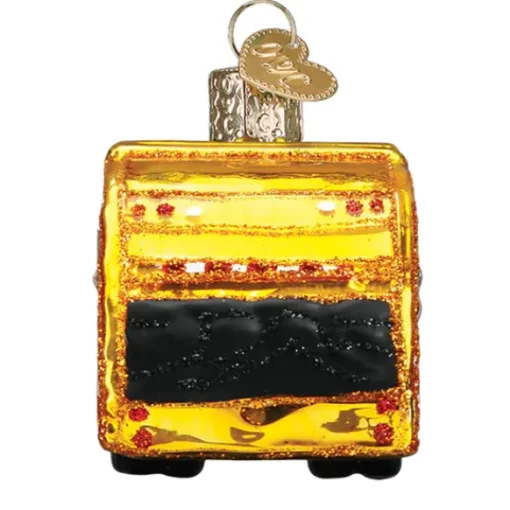New Old World Christmas Garbage Truck Ornament -