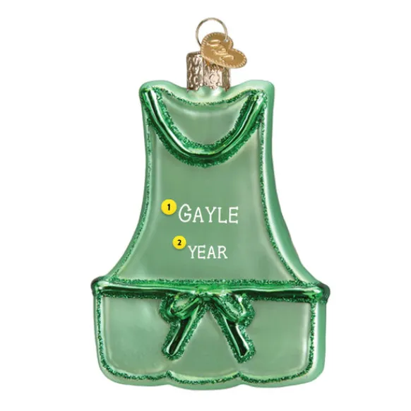 Clearance Gardening Apron Ornament - Garden, Birds & Insects