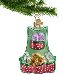 Clearance Gardening Apron Ornament - Garden, Birds & Insects