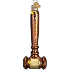 Discount Old World Christmas Gavel Ornament -