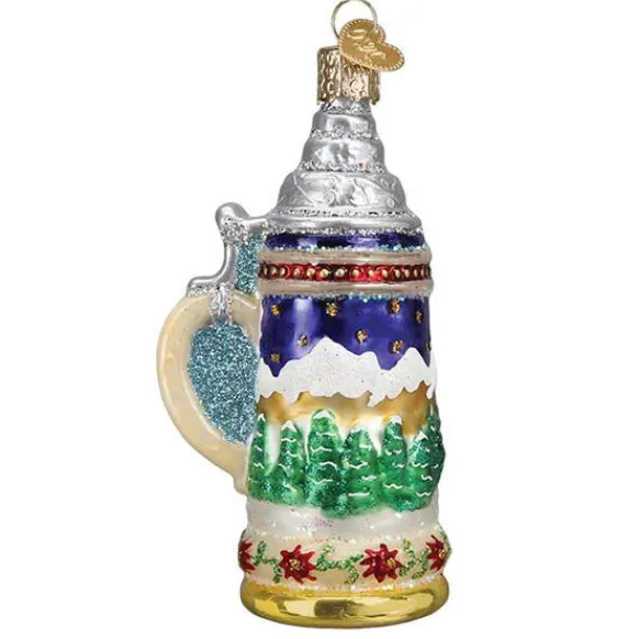 Outlet Old World Christmas German Stein Ornament -