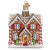Sale Gingerbread Christmastime Cottage Ornament - Home & Housewarming