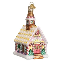 Cheap Gingerbread Church Ornament - Angels & Religious