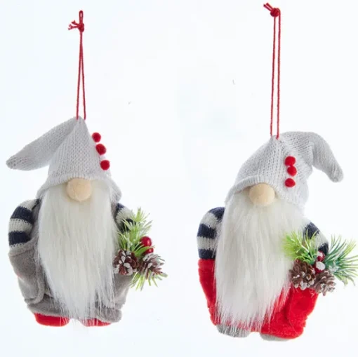 Best Sale Kurt Adler Gnome Plush Ornament