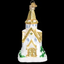 Best Golden Cathedral Ornament - Angels & Religious