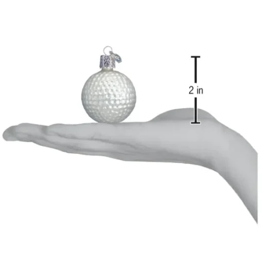 Outlet Old World Christmas Golf Ball Ornament -