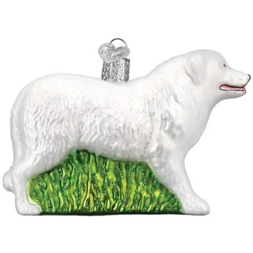 Discount Old World Christmas Great Pyrenees Dog Ornament -
