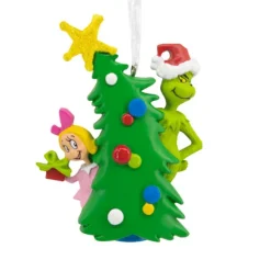 Cheap Grinch And Cindy Lou Who Ornament - Jim Shore Licensed Characters