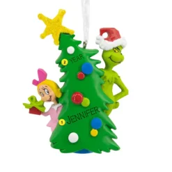 Cheap Grinch And Cindy Lou Who Ornament - Jim Shore Licensed Characters