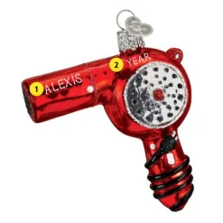 Shop Old World Christmas Hairdresser Blow-Dryer Ornament -
